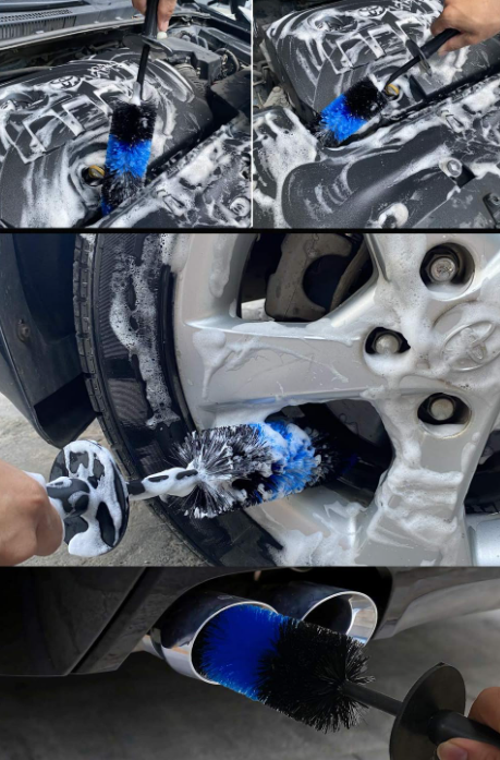 Car Detailing Brush Kit